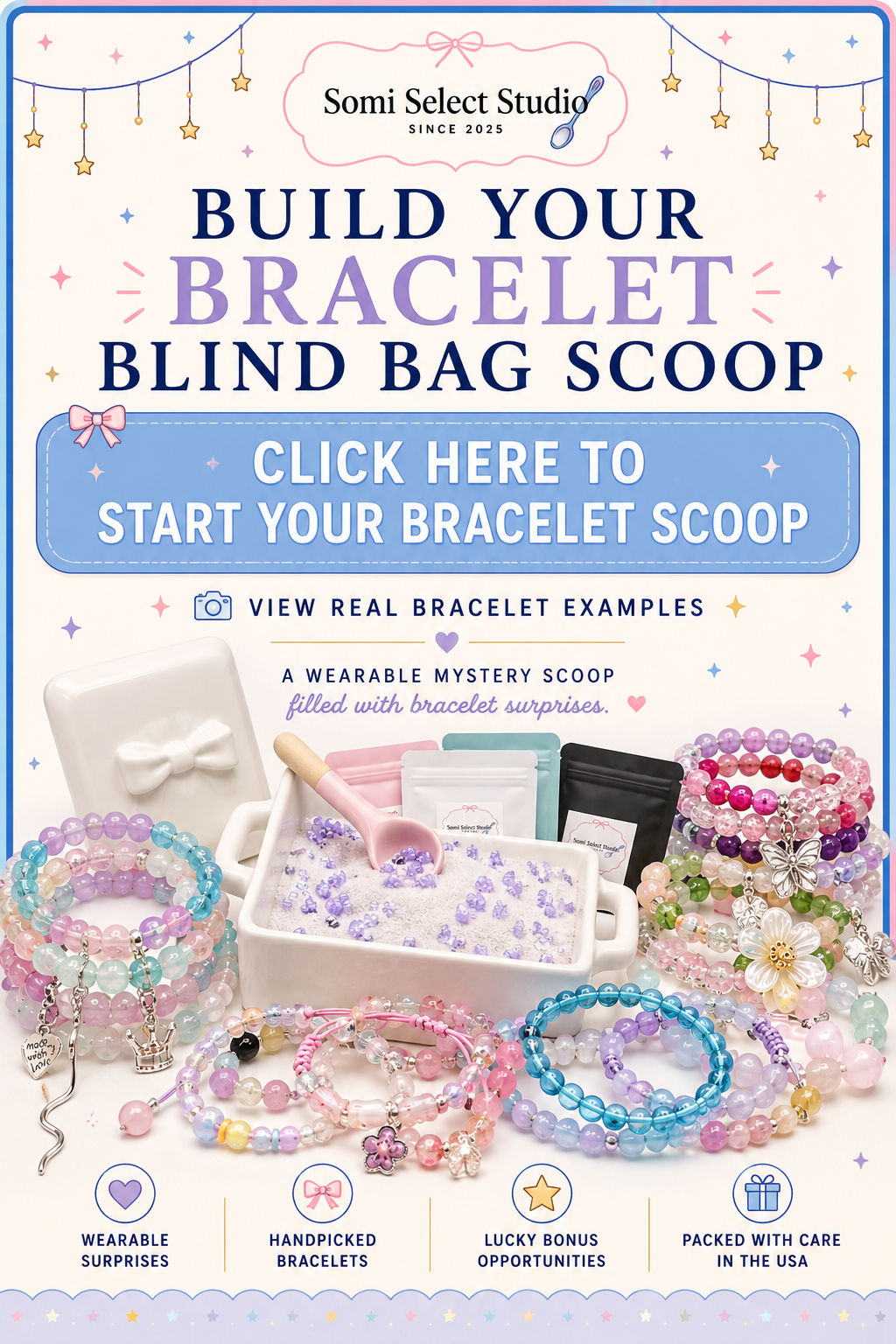 💜Click Here to Build Your Bracelet Blind Bag Scoop Experience ✨($20.00 - $38.00)