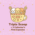 Triple Scoop + 3 Collector's Find Capsules  (Premium Experience)